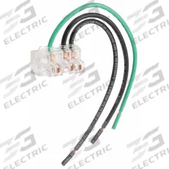 Switch Wiring Module: SNAPconnect(R) II, 120/277V AC, 15 A_20 A, 3 Wire, 6 in Wire Lg (MPN SNAPSP2NA). Key specifications — Manufacturer Part Number: SNAPSP2NA; Brand: HUBBELL; Voltage Rating: 120/277V AC; Compatible Series: SNAPconnect(R) II; Wire Type: Stranded; Connector Type: Pigtail.