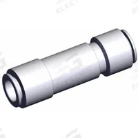 SMC Pneumatic Check Valve: Straight, 12 mm Tubing, 12 mm Tubing, 1 MPa Max. Pressure (MPN AKH12-00). Key specifications — attr291949: 12 mm Tubing; attr291950: 12 mm Tubing; attr291957: Brass (Body); Brass (Spacer); NBR (O-Ring); NBR, Aluminum Alloy (Valve); Stainless Steel (Stopper); Stainless Steel + NBR (Gasket).