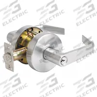 MASTER LOCK Door Lockset: Classroom Lever Locksets, Chrome (MPN SLCHCR26D). Key specifications — Ligature Resistance: Not Ligature-Resistant; Brand: MASTER LOCK; Visual Indicator Message: No Message; Lockset Style: SLC; ADA Compliant: No; Finish: Satin Chromium-Plated : Zinc.