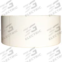 APPROVED VENDOR Barcode Printer Label: 3 in Label Wd, 5 in Label Ht, White, 1 in Core Dia., Matte (MPN 60DY25). Key specifications — Brand: APPROVED VENDOR; Label Color: White; Perforation: Perforated; Adhesive Material: Permanent; Label Finish: Matte.