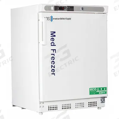 AMERICAN BIOTECH SUPPLY Freezer: Undercounter, 4.2 cu ft, -25°C to -15°C, Auto Defrost Method - Pharmacy Freezers