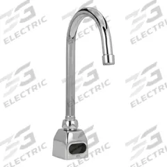 ZURN Sensor Faucet: AquaSense®, Brass, Chrome Finish, Single-Post, Battery, 1.5 gpm Flow Rate, NPSM (MPN Z6920-XL-CP4-FC1.5). Key specifications — Brand: ZURN; Includes: 4 in Cover Plate; Series: AquaSense®.