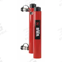 BVA HYDRAULICS Hydraulic Ram: Double Acting, 10 ton Nominal Capacity, 12 in Nominal Stroke Lg, Steel (MPN HD1012). Key specifications — attr98927: BVA HYDRAULICS.