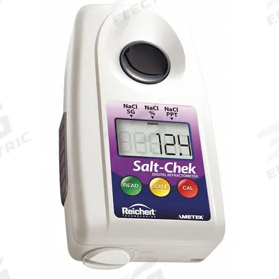 REICHERT Refractometer: Sodium Chloride (NaCI)/Sodium Chloride Specifc Gravity, Auto - Digital Handheld Refractometers