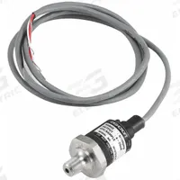 Pressure Transmitter: 0 psi to 60 psi, 4 to 20mA DC, Cable & Wire Leads, 1/8 in Male NPT, IP67 /4X (MPN G17M0142F260#). Key specifications — Accuracy: ±0.5%; NEMA Rating: 4X; Burst Pressure: 10x Range; Calibration Certificate Included: No NIST-Traceable Calibration Certificate Included; IP Rating: IP67; Housing Material: Nylon; Output: 4 to 20mA DC; Overpressure: 2x Range.