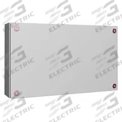 RITTAL Enclosure: Light Gray, Steel, 11 in x 19 in x 5 in, NEMA 1/12/3R/4, Solid Cover (MPN 1509000). Key specifications — Color: Light Gray; Cover Style: Solid; Includes: Mini Cam Lock; NEMA Enclosure Rating: 3R; Brand: RITTAL.