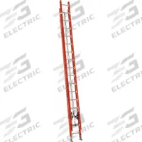LOUISVILLE LADDER Extension Ladder: 32 ft Ladder Size, Fiberglass, 300 lb Load Capacity, 75 lb Wt (MPN FE7232). Key specifications — Color: Orange; Brand: LOUISVILLE LADDER; Included Features: Mar-Resistant End Caps; Removable Fly: Fixed.