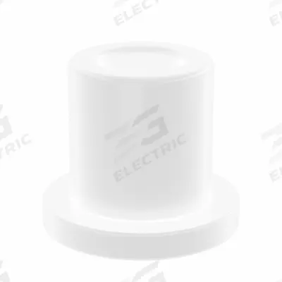 OILITE Flanged Sleeve Bearing: Acetal, 3/8 in Bore, 5/8 in OD, 3/4 in Overall Lg - Wet-Environment Plastic Flanged Sleeve Bearings
