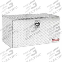 WEATHER GUARD Underbody Truck Box: Underbody Truck Box, Single Drop-Down Door Door, 24 in Overall Dp (MPN 650-0-02). Key specifications — Color: Silver; Brand: WEATHER GUARD; Lock Type: Keyed.