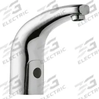 CHICAGO FAUCETS Bathroom Sensor Faucet: HyTronic Traditional, Cast Brass, Polished Chrome Finish (MPN WWG116.101.AB.1T). Key specifications — Brand: CHICAGO FAUCETS; Includes: Mounting Hardware; Series: HyTronic Traditional.
