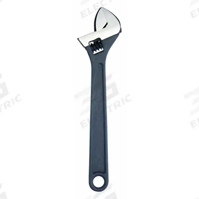 WESTWARD Adjustable Wrench: Alloy Steel, Black Phosphate, 10 in Overall Lg - General Purpose Adjustable Wrenches