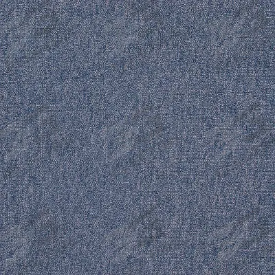 APPROVED VENDOR Carpet Tile: Blue, Level Loop, 53.82 sq ft Coverage Area, 17 oz/sq yd Pile Wt