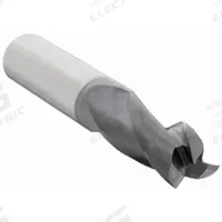 WIDIA HANITA Square End Mill: Carbide, TiAlN Coated, 3 Flute, 9/16" Mill Dia, 1-1/8" LOC, 3-1/2" OAL (MPN I3S0563T112R)