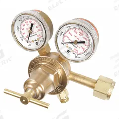VICTOR Gas Regulator: Single Stage, CGA 510 Inlet, 9/16"-18 M LH Outlet, 80 psig, Neoprene Diaphragm (MPN 0781-0098). Key specifications — Brand: VICTOR; Manufacturer Part Number: 0781-0098; Diaphragm Material: Neoprene; Outlet Connection: 9/16"-18 M LH; Inlet Connection: CGA 510.