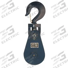 B/A PRODUCTS CO. Pulley Block: Swivel, Pulling, 30,000 lb Working Load Limit, Wire Rope, Swivel Hook (MPN 6I-15T10). Key specifications — attr994542: Snatch Pulley Block; attr994528: B/A PRODUCTS CO.; attr994530: Wire Rope; attr994543: Swivel; attr994552: Swivel Hook; attr994538: Pulling; attr994527: Sleeve; attr994534: Painted.