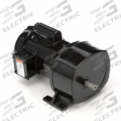 LEESON AC Gearmotor: Parallel, Single Output Shaft, Capacitor-Start, TEFC, 12 RPM, 0.25 hp Input (MPN 107004.00). Key specifications — Brand: LEESON; Full Load Current: 5.4/2.7 A.