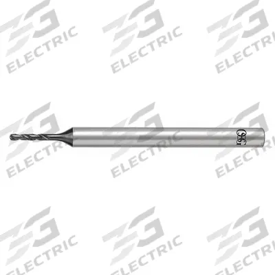 OSG Micro Drill Bit: 3.05 mm, 130° 4-Facet Point - Solid Carbide Micro Drill Bits