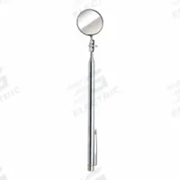 ULLMAN Inspection Mirror: 1 1/4 in Dia Mirror Size, Mirr. Mat. Glass, Mirr. Shp. Round (MPN E-2TM). Key specifications — attr1004918: ULLMAN; attr1004923: Brass.