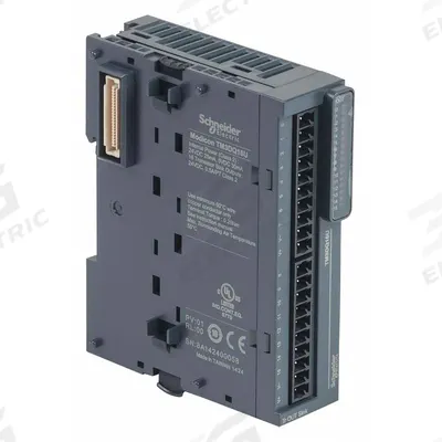 SCHNEIDER ELECTRIC Discrete Output Module: (16) Transistor Out (MPN TM3DQ16U) - Modules for Schneider Controllers