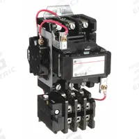 GE Magnetic Motor Starter: Non-Reversing, 3 Poles, NEMA Size 2, 45 A, 240V AC Coil (MPN CR306D003). Key specifications — Brand: GE; Coil Voltage: 240V AC; Phase: Three; Signaling Features: Pilot Light; Thermal Units Required: 3 Melting Alloy Units (Not Included).