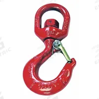 CROSBY Slip Hook: 10,000 lb Working Load Limit, 100 Hook Grade, Carbon Steel, 1 in Material Thick (MPN 1048648). Key specifications — Color: Red; Brand: CROSBY; Visual Indicator Markings: Deformation & Max Angle.