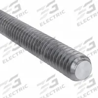 ACME Screw: #10 Thread Size, 6 ft Lg, Steel, Grade 2, Plain, 2 PK (MPN RODG2110)
