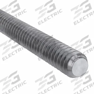 ACME Screw: #10 Thread Size, 6 ft Lg, Steel, Grade 2, Plain, 2 PK (MPN RODG2110) - Acme Fully-Threaded Rods & Studs