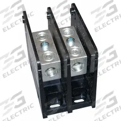 MERSEN Power Distribution Block: Open, Lug, Lug, 14 AWG – 2/0 AWG For Line Side Wire Sizes (MPN MPDB63152). Key specifications — attr1361688: Surface; attr1308686: MERSEN; attr1361672: Aluminum.