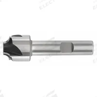 CLEVELAND Corner Rounding End Mill: High Speed Steel, 4 Flute, 1/2" Mill Dia, 3/32" Rad, 2-1/2" OAL (MPN C75374)