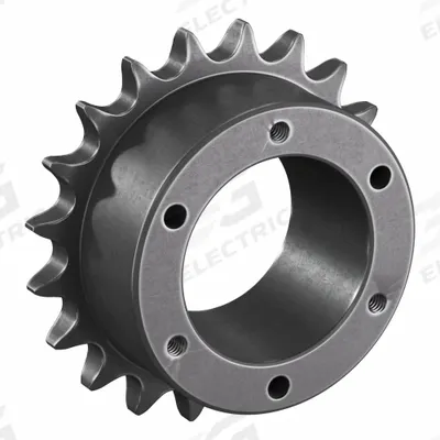 TRITAN Sprocket: For 50 Chain, 20 Teeth, 3.995 in Pitch Dia, 4.32 in Outside Dia - Size 50 Bushed-Bore Roller Chain Sprockets