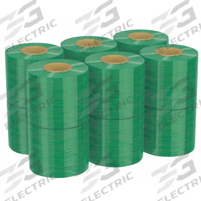 APPROVED VENDOR Stretch Wrap Film: 80 ga Gauge, 5 in Overall Wd, 1,000 ft Overall Lg, 1-Side - Reusable Handle Stretch Wrap