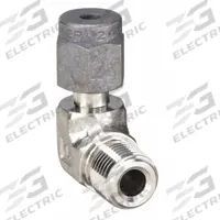 PARKER Compression Fitting Elbow: 1/8 in OD x 1/8 in Pipe Fitting Size, Compression x MNPT (MPN 2-2 CBZ-SS). Key specifications — Series: CPI(TM); Compatible Fitting Brands: CPI™; Brand: PARKER.