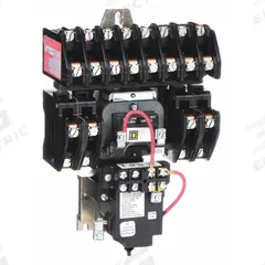 SQUARE D Lighting Magnetic Contactor: 12 Poles, 120V AC, 30 A, Mechanically Held (MPN 8903LXO1200V02). Key specifications — Brand: SQUARE D.