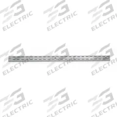 APPROVED VENDOR Double Slotted Standard: Double, 1 1/4 in x 1/2 in x 24 in, Powder Coated, White (MPN 1WDR2). Key specifications — Color: White; For Display Type: Surface Mount Slotted Standards; Material: Steel; Brand: APPROVED VENDOR; Finish: Powder Coated.