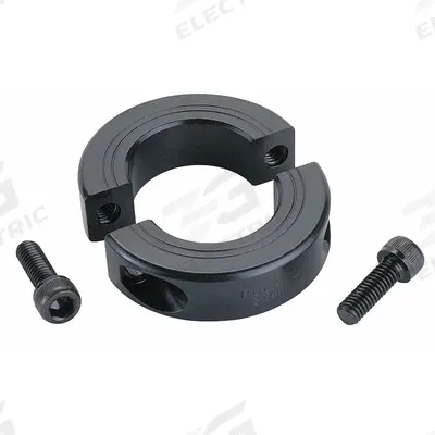 RULAND MANUFACTURING Shaft Collar: 2-Piece, Inch, Round, Clamp-On, 2 1/16 in Bore Dia - Steel Shaft Collars