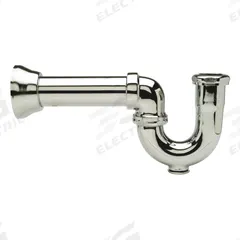ZURN Trap: Brass, Chrome-Plated, Silver, 1 1/2 in Nominal Pipe Size, 8 3/8 in Overall Lg, Slip (MPN ZR827-6BD-PC). Key specifications — Finish: Chrome-Plated; Includes: 6 in Extension; Includes Cleanout: No; Brand: ZURN.