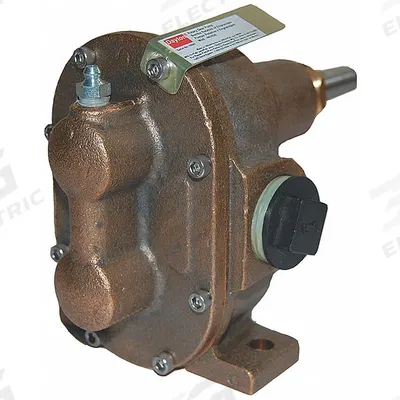 Dayton Rotary Gear Pump Head: Magnetic Drive, Bronze Body, 1/4" FNPT, 4.8 gpm - Pedestal-Mount Rotary Gear Pumps