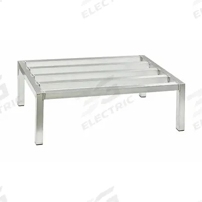 NEW AGE INDUSTRIAL Dunnage Rack: Welded, 8 in x 48 in x 24 in, Aluminum - Aluminum Dunnage Racks