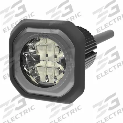 CODE 3 Warning Light: Emergency Vehicle Perimeter Light, Amber/Green, 15.1 W Watt - Emergency Vehicle Perimeter Lights