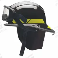 BULLARD Fire Helmet,Black,Modern: Chin Strap, 4 pt Ratchet (MPN LTXBKGIZ4). Key specifications — Chin Strap: Yes; Brand: BULLARD; Suspension: 4 pt Ratchet.