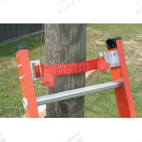WERNER Ladder Pole Strap: For Extension Ladders, 6 in Projection, 2.5 in Overall Lg, Aluminum/Nylon (MPN 72-2). Key specifications — attr1050224: WERNER; attr1050203: Extension Ladders; attr1050215: Nylon.