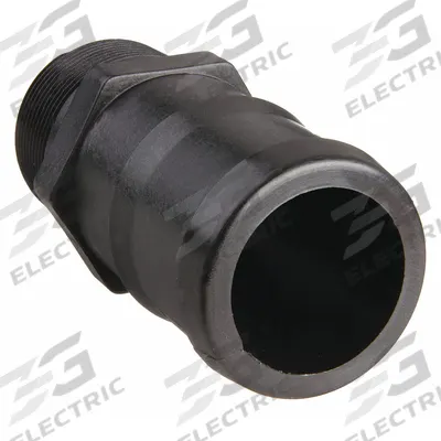 BANJO Barbed Hose Fitting: For 2 in Hose I.D., Hose Barb x NPT, 2 in x 1-1/2 in Fitting Size - Polypropylene Multipurpose (Air, Water, Chemical) Rigid Barbed Hose Fittings