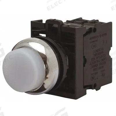 EATON Illuminated Push Button: Illuminated, Extended Profile, Non-Metallic, 22 mm - Illuminated Extended-Length Push Buttons