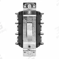 LEVITON Manual Motor Controller: 3 Poles, 30 A, No Enclosure (MPN MS303-DSW). Key specifications — Brand: LEVITON; Maximum Voltage Rating: 600V; Mounting Style: Surface; Pilot Light: Not Included.