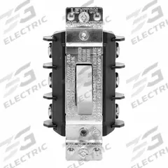 LEVITON Manual Motor Controller: 3 Poles, 30 A, No Enclosure (MPN MS303-DSW). Key specifications — Brand: LEVITON; Maximum Voltage Rating: 600V; Mounting Style: Surface; Pilot Light: Not Included.