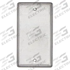 RACO Electrical Box Cover: 1 Gangs, Hub, For Rectangular Box Shape, Steel, 6.5 cu in Capacity (MPN 861). Key specifications — Brand: RACO; For Box Shape: Rectangular; Material: Steel; Cover Design: Hub.