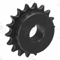 TRITAN Sprocket: 50, For 5/8 in Chain Pitch, 1 1/8 in Bore Dia, 18 Teeth, 3.599 in Pitch Dia, Steel (MPN 50BS18H X 1 1/8). Key specifications — Brand: TRITAN.