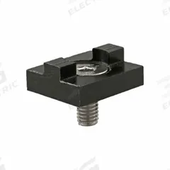 Tube Handle: 25 mm x 20.7 mm x 19.7 mm, 25 Series, Black, UHMW (MPN 25-2067). Key specifications — Brand: 80/20; Material: UHMW; Product Type: Sliding Door Glide; Includes Fasteners: Yes; System of Measurement: Metric; Locking Type: Non-Locking.