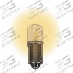 APPROVED VENDOR Compact LED Bulb: LED, Miniature Bayonet (BA9s), (T) Tubular, T3-1/4, 3T4/48V, White (MPN LM1048MB-WW). Key specifications — Light Color: White; Trade Number: 3T4/48V; Voltage: 48V AC; Brand: APPROVED VENDOR; Bulb Shape: T3-1/4.