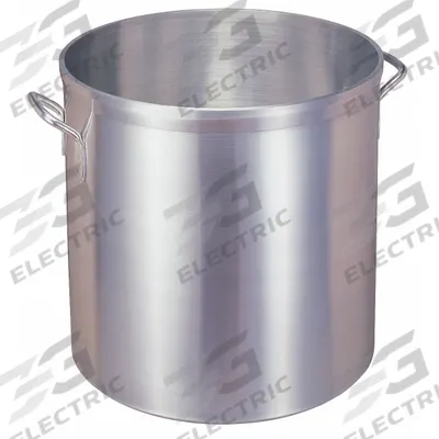 VOLLRATH Stock Pot: 32 qt Capacity, Aluminum, 7 mm Gauge, NSF Certified, Welded Handle - Stock Pots